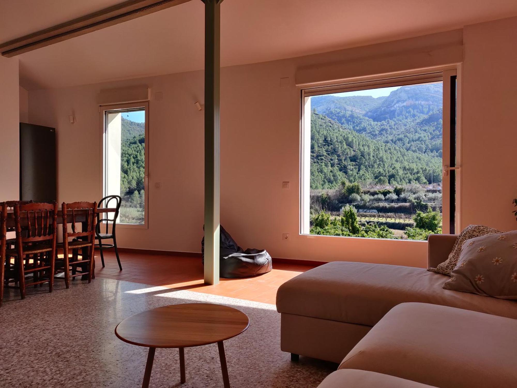 L'Almassera - Chimenea Y Montana Para Grupos En Aielo De Rugat Ayelo de Rugat Exteriér fotografie