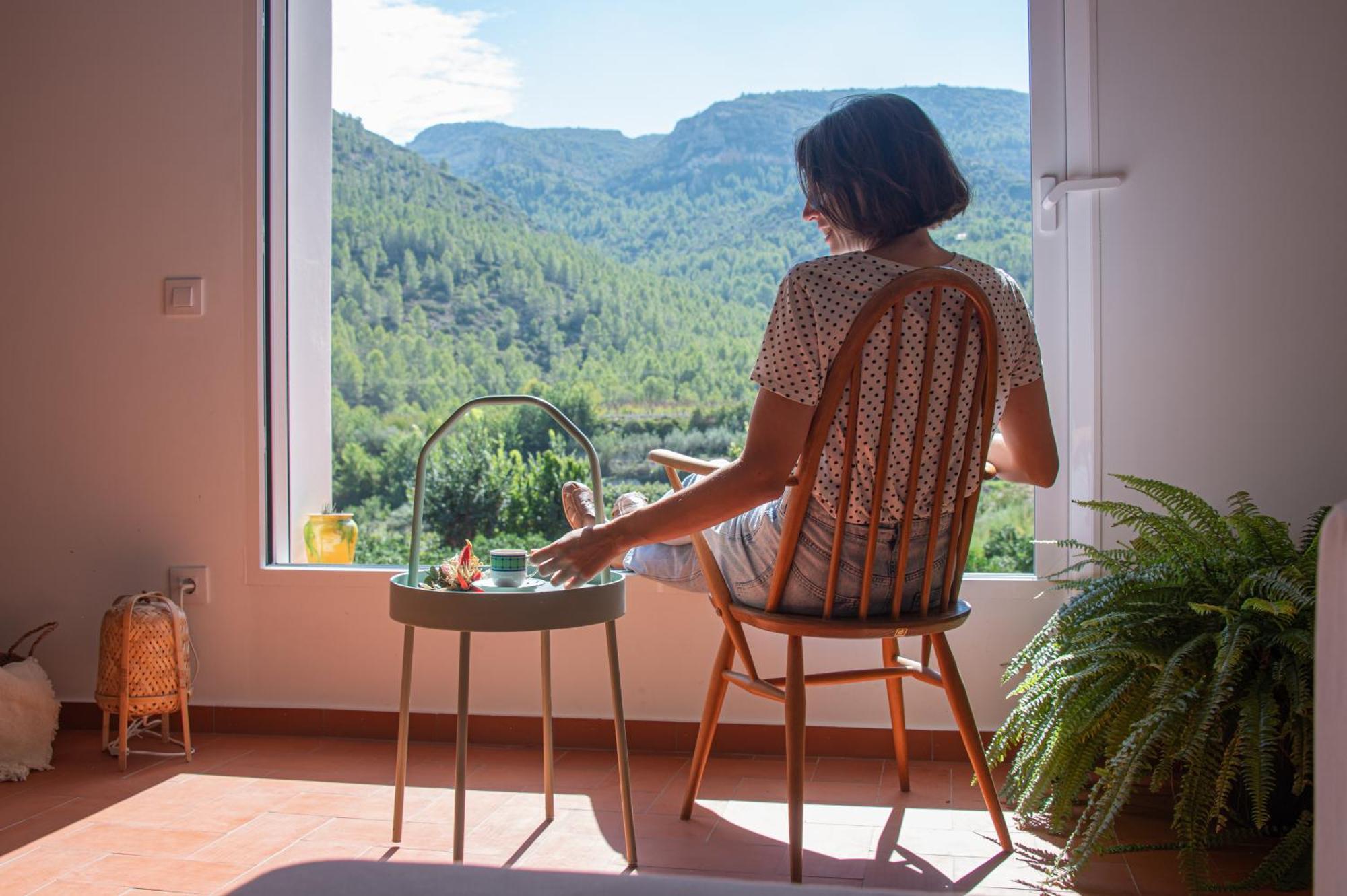 L'Almassera - Chimenea Y Montana Para Grupos En Aielo De Rugat Ayelo de Rugat Exteriér fotografie
